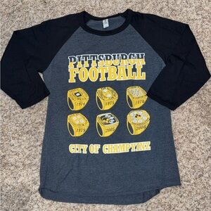 Pittsburgh Steelers "City of Champyinz" raglan t-shirt